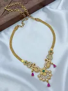 Zircon Gold-plated Necklace Set for Women 