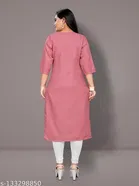 Floral Embroidered Cotton Blend Kurti for Women 