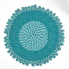 Polypropylene PP Doormat, Blue, Pack of 2 