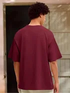 Round Neck Solid T-Shirt for Men 