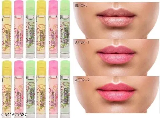 Color Changing Lip Oil, Mulicolor, Pack of 12