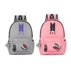 Combo of BTS Printed PU Backpacks for Women & Girls 