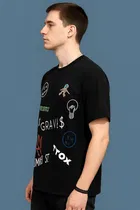 Round Neck Printed T-Shirt for Men 