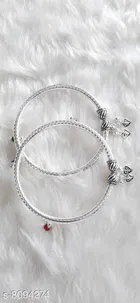 Anklet Silver Free Size Anklets & Toe Rings for Women