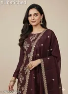 Georgette Punjabi/All Over Suits Semi-Stitched Suits 