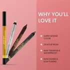 Seven Seas Smoke Eyes Kajal for Women, Gold 