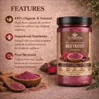 100% Natural & Pure Beetroot Powder, Beta Vulgaris, 200 g