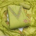 Silk Blend Punjabi/All Over Suits Semi-Stitched Suits 