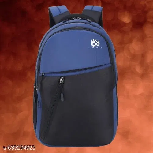 Polyester Backpack for Men & Women, Blue