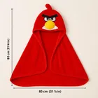 Brandon Baby Hood Towel Angry Bird Red 80x80 cm