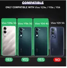 Rubber Mobile Back Cover for Vivo V2431 / Y19E / Y04 / Y29S 