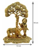 BHARDWAJ RETAILS Generic - Brass Religious Showpiece 