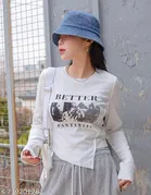 Lycra Top for Women, White 