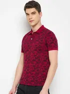 Printed Polo T-Shirt for Men 