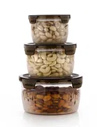 Round 3 Pcs Food Storage Container 