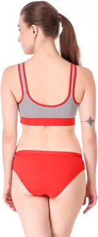 Cotton Blend Lingerie Set for Women 