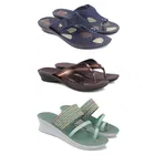 Combo of Flats with Heels for Women 