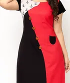 Crepe Printed Kurti for Women 