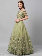 Cotton Blend Lehenga Choli for Women 
