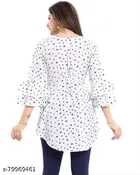 Three-Quarter Sleeves Top for Women 