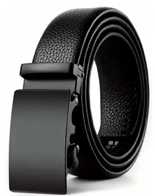 Leather Belt for Men (Black)
