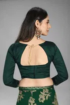 Trendy Heavy Georgette Saree with Blouse Piece For Women 