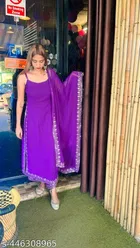 Kashvi Refined Dupatta Set for Women 