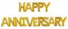 Happy Anniversary Banner Foil Balloon 