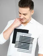Casual Men's Printed Shirt 