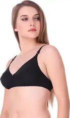 Cotton Blend Non Padded Bra for Women 