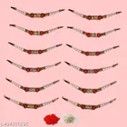 Handmade Designer Rakhi with Roli Chawal 