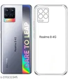 Silicone Mobile Cover for Realme 8 4g / Realme 8 Pro 4g 