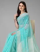 Silk Embellished Saree for Women 