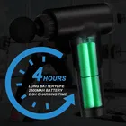 Latest Deep Muscle Massager Electric Fascial Gun HG-320 Massager Tool for Pain Relief with 4 heads 