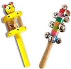 Wooden Rattle Toys for Kids 