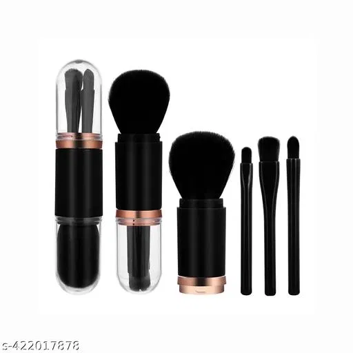 Makeup Brushes Set, Multicolor, Set of 1