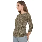 Crepe Printed Top for Women 
