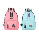 Combo of BTS Printed PU Backpacks for Women & Girls 