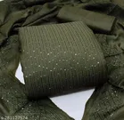 Embellished Unstitched Suit for Women 