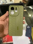 Synthetic Pu Leather Back Cover For Tecno Kl8H / Pop 9 5G 