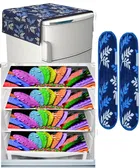 Knit 7 Pcs Fridge Cover Set 