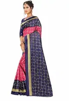 शारदा क्रिएशन मैसूर सिल्क प्रिंटेड साड़ी 