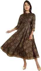 Women Viscose Rayon Printed Kurta 