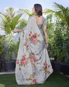 Chiffon Printed Saree for Women 