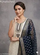 Embroidered Palazzo Suit Set 