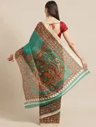 Bhagalpuri Silk Printed Saree for Women 