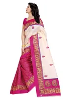 Silk Printed Saree for Women 