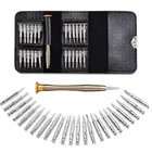 Stainless Steel 25 in 1 Screwdriver Tool Kit (Multicolor, Set of 1)