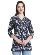 Cotton Printed Top for Women 