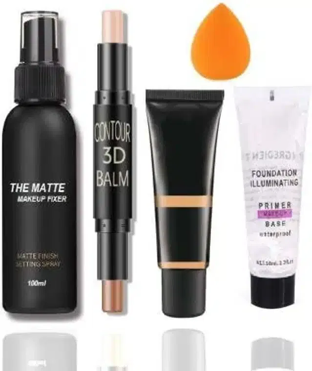 Premium High Quality Face Makeup Kit (Multicolor, Pack of 5)